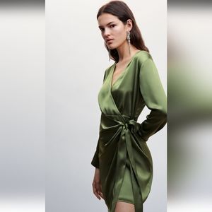 Satin Tie Dress